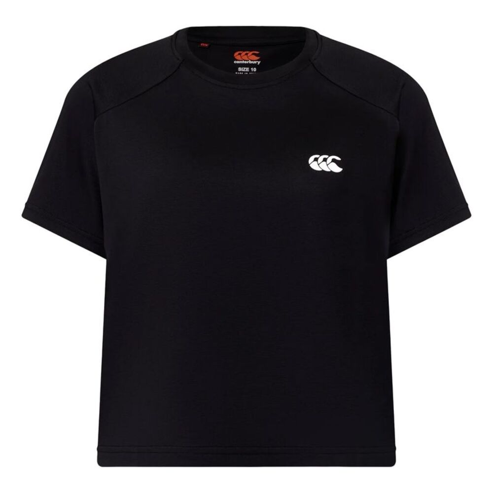 Canterbury Womens/Ladies Tempo+ T-Shirt / Black